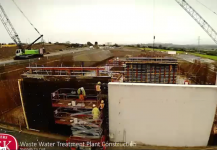Timelapse Waste Water Treatment Plant Shanbally